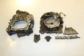 Cam-am 711211811 2002 Cam-am Bombardier Traxter 500 Clutch Side Engine Motor Cover