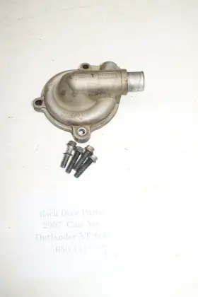Can-am 420222785 2007 Can-am Outlander 650 4x4 Xt Engine Water Coolant Pump Cover Housing
