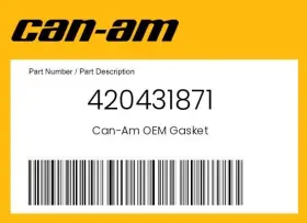 420431871 Can-am Genuine Gasket -