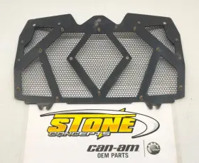 715002393 Can-am Oem 2014 Maverick 1000 Radiator Guard Grille Cover Aluminum