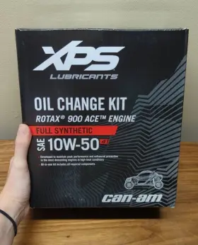 Can-am 779261 Can-am 4t 10w-50 Synthetic Oil Change Kit For Rotax 900 Ace Engine