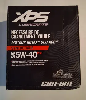 Can-am 9779491 Can-am Xps Lubricants Rotax 900 Ace Oil Change Kit Sae 5w-40