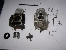 Can-am V12201cjf020ll 2014 Ds 90 Cylinder Head Top End Set Used 4 Stroke Engine