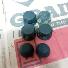 Can Am V53456dgf010ll 10-22 Wheel Rubber Caps / Control Arm Oem Set