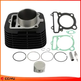 Cciyu Ze1090763817166301g For Yamaha Big Bear 4x4 400 Cylinder Piston Gasket Top End Rebuild Kit 2000-2012
