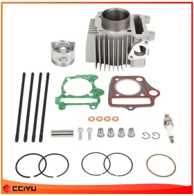 Cciyu Ze1159085917783401g Cylinder Piston Gasket Top End Kit Fits 2007-2016 Polaris Outlaw 90 Sportsman