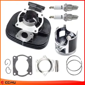 Cciyu Ze1160257407072201g Cylinder Piston Gasket Top End Kit For 88-06 Yamaha Blaster 200 Yfs200