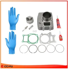 Cciyu Ze183861ge Big Bore Cylinder Jug Piston Top End Kit For Honda Trx250ex 250x Recon 250 72mm