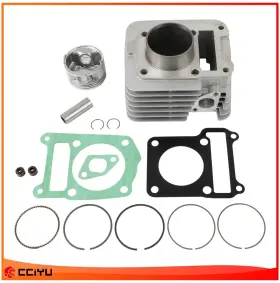 Cciyu Ze183873ge Cylinder Piston Rings Top End Kit Set Fits 2000-2005 Yamaha Ttr125 Ttr-125