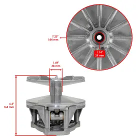 Sc4724ac101dm Celox Complete Primary Drive Clutch With Belt For Polaris 250 250r Trail Boss 1985-1999