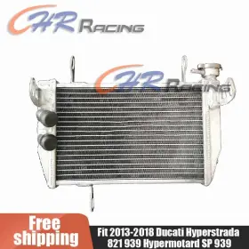 Chr Racing I9m6 Radiator Cooler For 2013-2015 Ducati Hypermotard 821 / 2016-2021 939 2014 2017