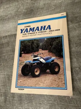 Clymer 1010101101010101020202020202 Yamaha Ytm Yfm200 And Ytm225 1983 - 1986 4 Wheeler Motorcycle