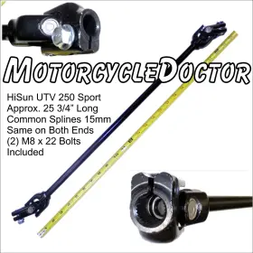 Coleman 62700-120-0000 Steering Shaft Utv 250 Directional Hisun Sport Model Hs Strike Massimo