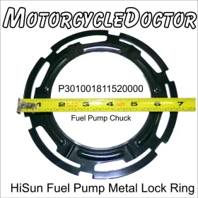 Coleman P301001811520000 Fuel Pump Chuck Lock Ring Hisun Hs 450-750 Axis Metal