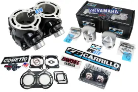 Cp-carrillo Cp Wiseco Cometic Bpratv Yamaha Banshee 350 M16400 64mm Cylinders Cp-carrillo Pistons And Top End Rebuild Kit