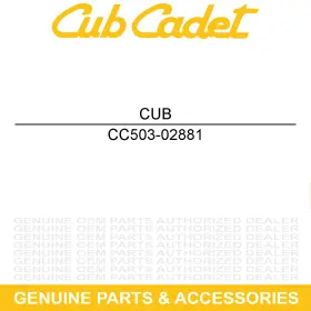 Cub Cadet 503-02881 Starter Gear Challenger Mx750 Mx550 Eps 4x4
