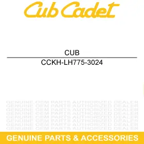 Cub Cadet Kh-lh775-3024 Complete Engine Lh775 Volunteer Tracker Efi 747 4x4 46g