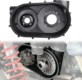 Rxdyy015 Cusautv Clutch Cover For Can-am Maverick X3 Xds Xrs 2017-2023 Cvt Air Guide Black