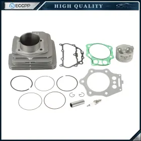 Eccpp E17126cp625s For 2005-11 Honda Trx500 Trx 500 Foreman Top End Rebuild Kit Cylinder Piston