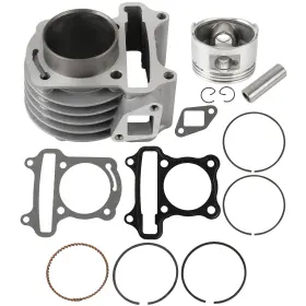 Eccpp E18382cp871s Engine Cylinder With Head Gasket And Piston Set For 50cc Gy6 4 Stroke Scooter 39mm