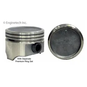 Enginetech K1503 8 P030 Piston Kit For Select 76-86 Chevrolet Gmc Oldsmobile Models K1503 8 P030