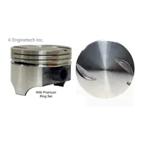Enginetech K1545 8 P030 Piston Kit For Select 70-83 Chevrolet Gmc Models K1545 8 P030