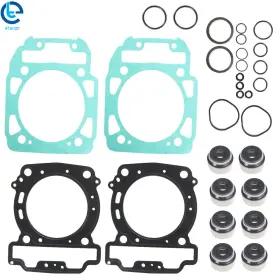 Etecgo 495512 New Top And End Gasket Set Kit Fit For Can Am Outlander Maverick 800 1000