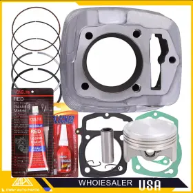 A0370000405p Eway 65.5mm Big Bore Cylinder Piston Kit For Hhonda Crf230f Crf230l Crf230m 2003-2019 A0370000405p Eway 65.5mm Big Bore Cylinder Piston Kit For Hhonda Crf230f Crf230l Crf230m 2003-2019