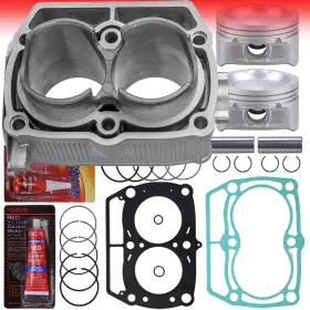 Eway Aoooo37pa025ooo1zb 80mm Cylinder Piston Gasket Top End Kit For Polaris Ranger 800 Rzr 2008-2014