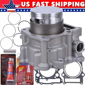 Masaooo37yaoo9806zb-1f Eway 102mm Bore Top End Cylinder Piston Gasket Rebuild Kit For Yamaha Grizzly 660 Yfm