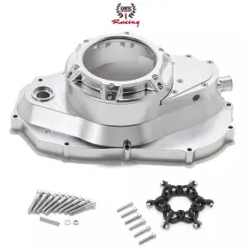 Exotic Motorsports Atv-yam-luc Chc009-sil Lock Up Cnc Clutch Cover Finger Screw Kit For Yamaha Banshee 350 Yfz350 87-06