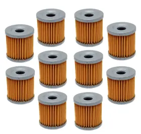 Factory Spec 10 Fs-711 10 Oil Filters Arctic Cat Dvx 400 For Kawasaki Kfx Suzuki Ltz400 Ltr450