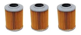 Fs-713a Factory Spec 3 Brand Oil Filters - Pack For Aprilia Rsv 1000 Rst Sl1000 Fs-713a Factory Spec 3 Brand Oil Filters - Pack For Aprilia Rsv 1000 Rst Sl1000