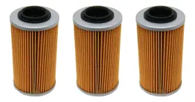 Factory Spec 3 Fs-715 3 Pack Oil Filters For Bombardier Can-am Traxter 500 650 Auto Cvt