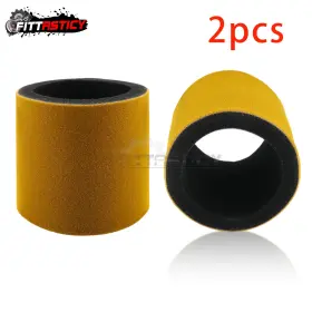 Fittasticy 710414561829 2x Air Filter For Kawasaki Prairie 300 400 Bayou 220 Kvf400a Klf250