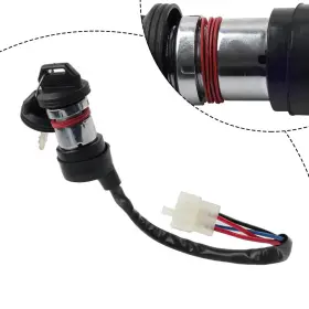 Flashbuyeasy 550752604976 Ignition Switch Lock 4 Wires For Linhai 250cc 260cc 300cc 400cc Atv With 2 Keys