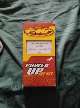 Fmf 011703 Honda 400ex Atv 1999-2008 Power-up Jet Kit With Stickers And Instructions