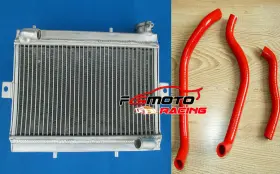 Fsmoto Racing 0654 Aluminum Radiator And Red Hose For Honda Trx250 Trx250r Trx 250r 1987 87 1986 86