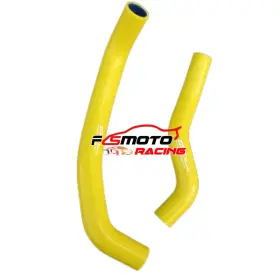Fsmoto Racing 51744512 For Suzuki Kfx400 Ltz400 Dvx400 Z400 Silicone Radiator Hose 2003-2008 04 Yellow