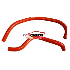 Fsmoto Racing 64512 Red Silicone Radiator Hose For Suzuki Lt250r Quadracer 250 1985-1992 Lt250 R