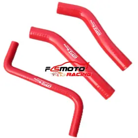 Fsmoto Racing 851545 Silicone Radiator Coolant Hose Fit For Honda Trx450r Trx450er 2004-2018 Red
