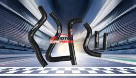 Fsmotoracing Acdx626595s Silicone Hose Black For Kawasaki Kx250 Kx 250 1999 2000 2001 2002 99-02 01