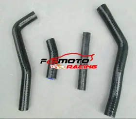 Fsmotoracing Xdvd265s Black For Yamaha Yz450f Yzf450 Yzf 450 2010 2011 2012 13 Silicone Radiator Hose