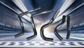 Fsmotoracing Zscz6565a Black Silicone Radiator Hose For Honda Cr125 Cr 125 R Cr125r 2003 2004 03 04