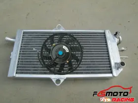 Fsmotoracing Zszcv48487 For Suzuki Lt250r Lt 250r Quadracer 1985-1992 87 88 89 90 Aluminum Radiator Fan