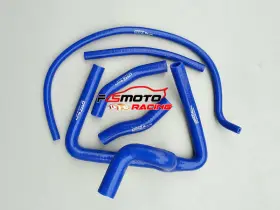 Fsmotoracing Zvxd48bs Blue Silicone Radiator Hose For Honda Cr250r Cr 250 R 2-stroke 2000 2001 00 01