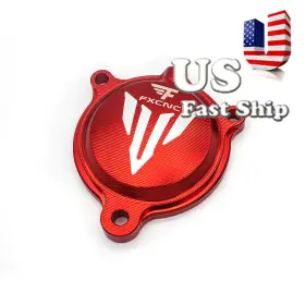 Fxcnc Fx-yqg-384-r1y-210418-z-5 Aluminum Engine Protector Guard Fit For Yfm700r Red 2008 2009 2010 11-2020