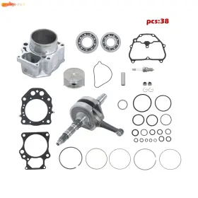 Genrics Icc3379254 New Engine Rebuild Kit Crankshaft Piston 13000-hr3-a40 For Honda Trx420 Rancher