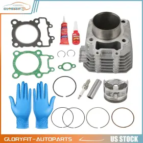 Gloryfit-autoparts Glop183frg1o860 Engine Cylinder Piston Top End Rebuild Kit For 03-11 Kawasaki Bayou 250 Klf250