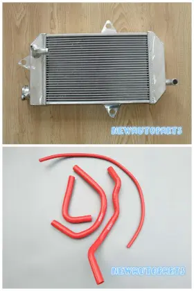 Gpi Racing 3zt5 Red Aluminum Radiator Hose For 1987-2007 6 05 04 Yamaha Banshee Yfz350 Yfz 350